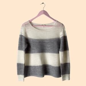 Eileen Fisher Linen Blend Sweater Size Small